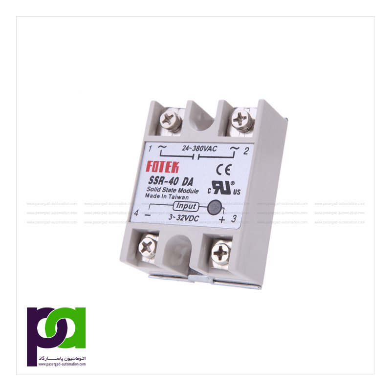 رله اس اس آر تکفاز فوتک ssr-40da - fotek