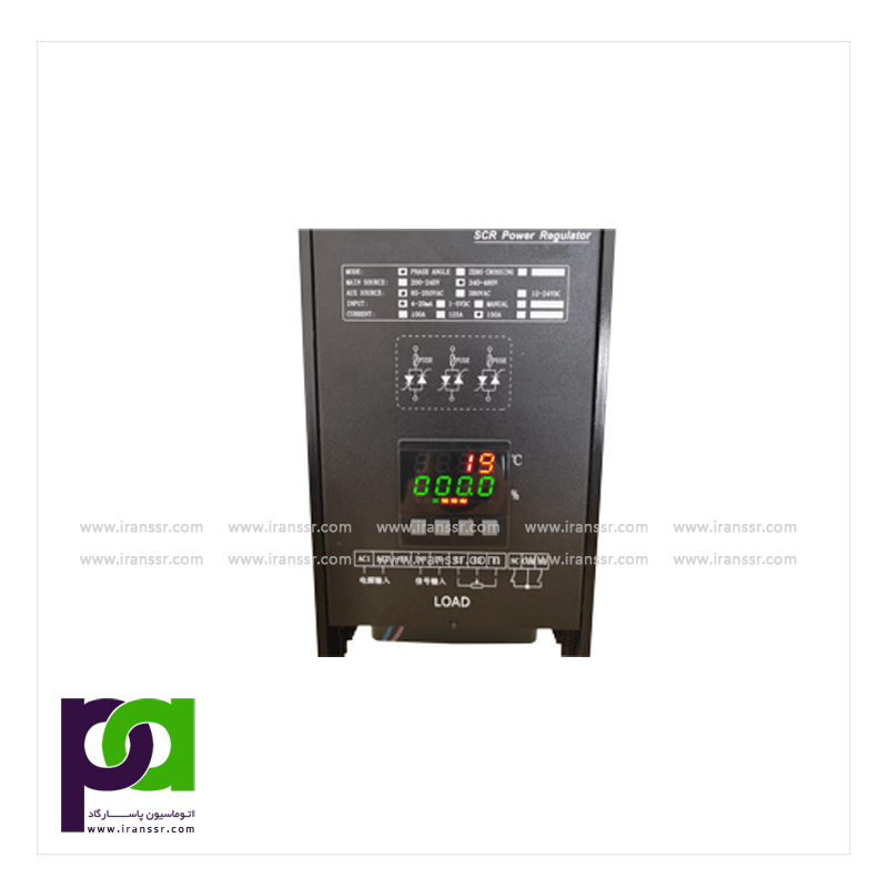 رگلاتور قدرت سه فاز مکسول Advanced intelligent digital display three phase SCR Power regulator(TC-200S)